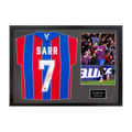Ismaïla Sarr Signed Crystal Palace Shirt Classic Frame (ACG Cert)