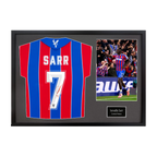 Ismaïla Sarr Signed Crystal Palace Shirt Classic Frame (ACG Cert)