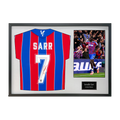 Ismaïla Sarr Signed Crystal Palace Shirt Classic Frame (ACG Cert)