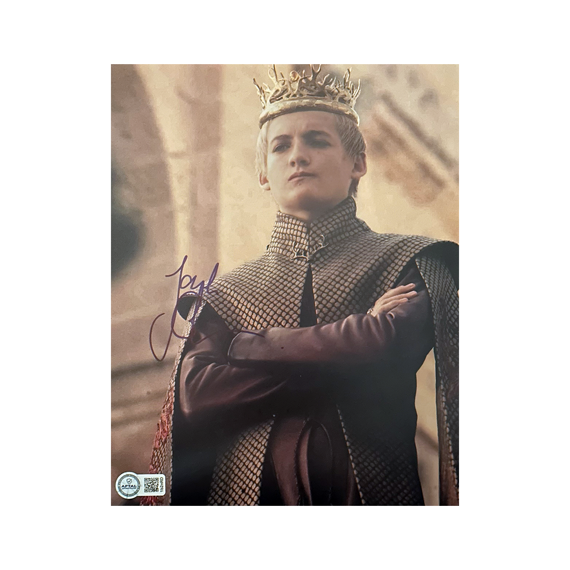 Jack Gleeson Signed Game Of Thrones 10x8 Image 1 (AFTAL Authenticated)