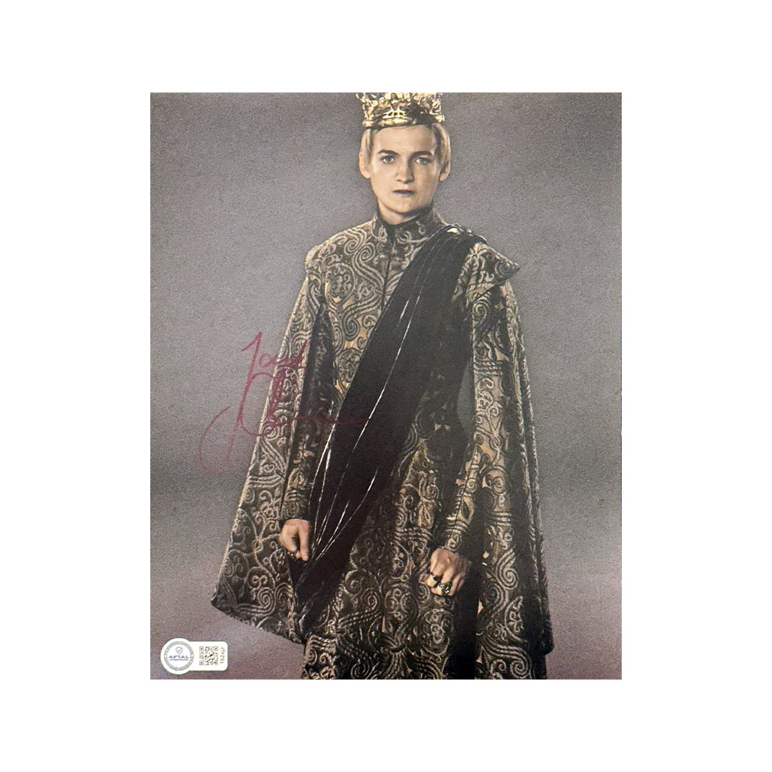 Jack Gleeson Signed Game Of Thrones 10x8 Image 5 (AFTAL Authenticated)