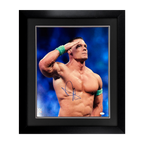 John Cena Signed 20x16 Image Deluxe Mount Frame (JSA)