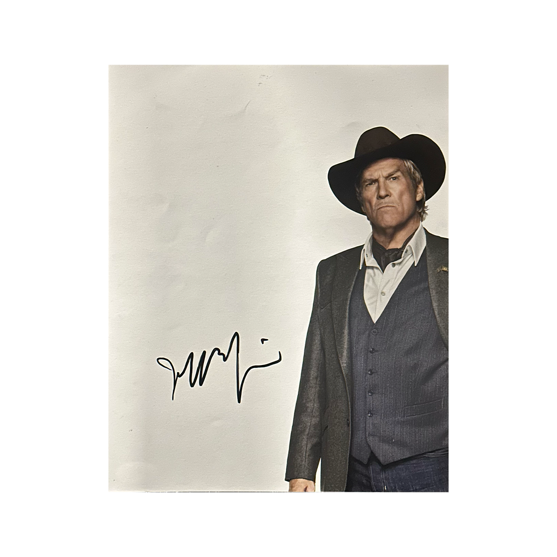 Jeff Bridges Signed 10x8 Image (ACOA)