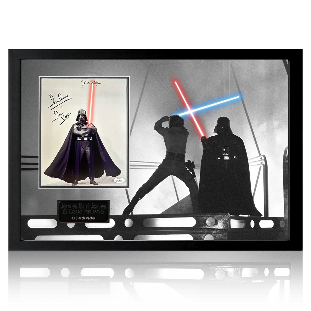 James Earl Jones & Dave Prowse Signed Darth Vader Iconic Frame #3 (ACOA)