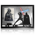 James Earl Jones & Dave Prowse Signed Darth Vader Premium Frame #2