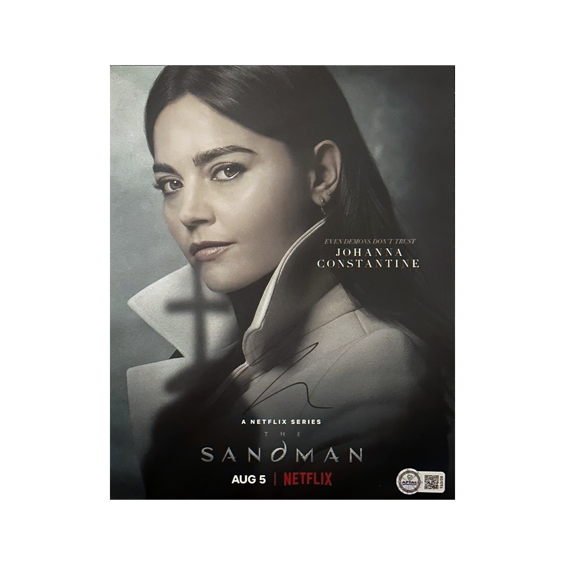 Jenna Coleman Signed The Sandman 10x8 Image (AFTAL Authenticated)