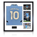 Jack Grealish Signed Manchester City 24/25 Shirt Elite Frame