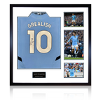 Jack Grealish Signed Manchester City 24/25 Shirt Elite Frame
