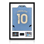 Jack Grealish Signed Manchester City 24/25 Shirt Premium Frame