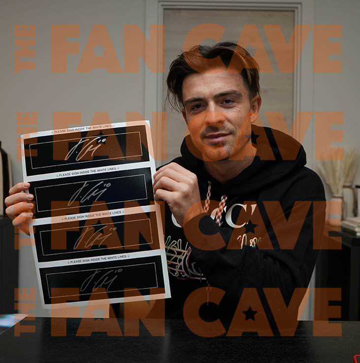 Jack Grealish Signed Everton Plaque Iconic Frame