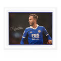 James Maddison Signed Leicester City Deluxe Mount