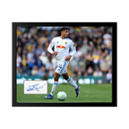 James Justin Signed Leeds United Cut Deluxe Mount Frame