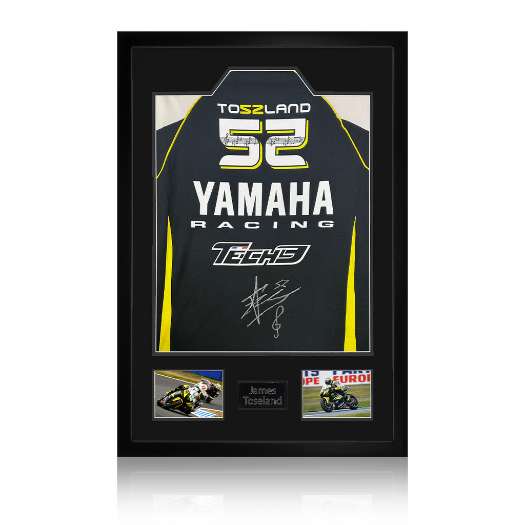James Toseland Signed Shirt Premium Frame