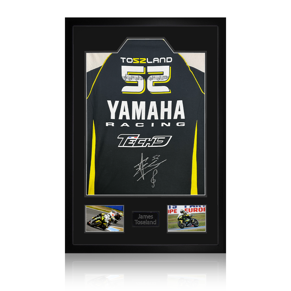 James Toseland Signed Shirt Premium Frame