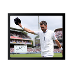 James Anderson Signed England Cut Deluxe Mount Frame