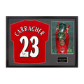 Jamie Carragher Signed Liverpool Shirt Classic Frame