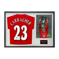 Jamie Carragher Signed Liverpool Shirt Classic Frame