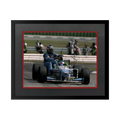 Jean Alesi Signed 16x12 Image Deluxe Mount Frame (ACG Cert)