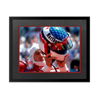 Jean Alesi Signed 16x12 Image Deluxe Mount Frame (ACG Cert)