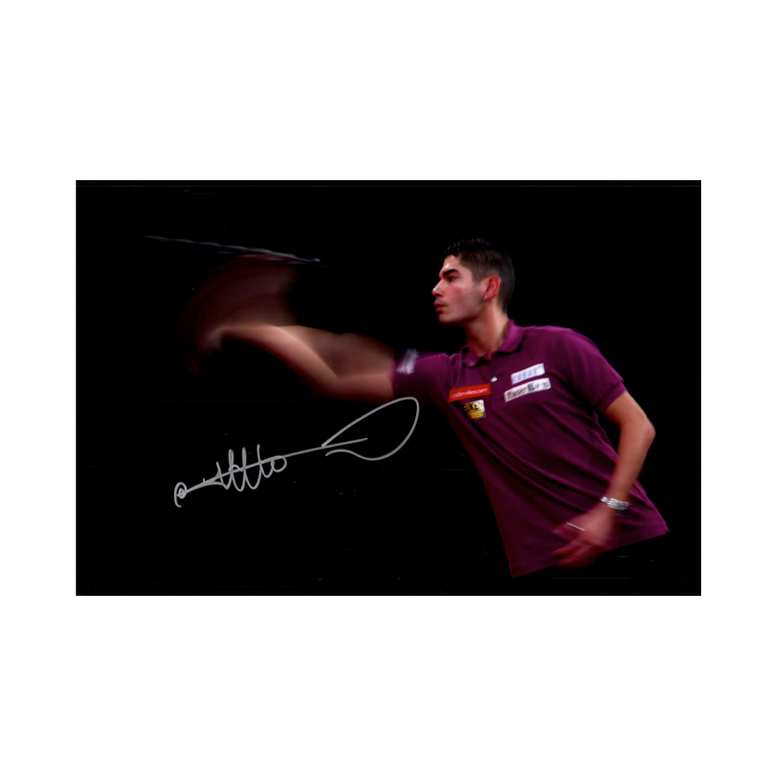Jelle Klaasen Signed 12x8 Image