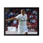 Jermaine Jenas Signed Tottenham Hotspur Cut Deluxe Mount Frame