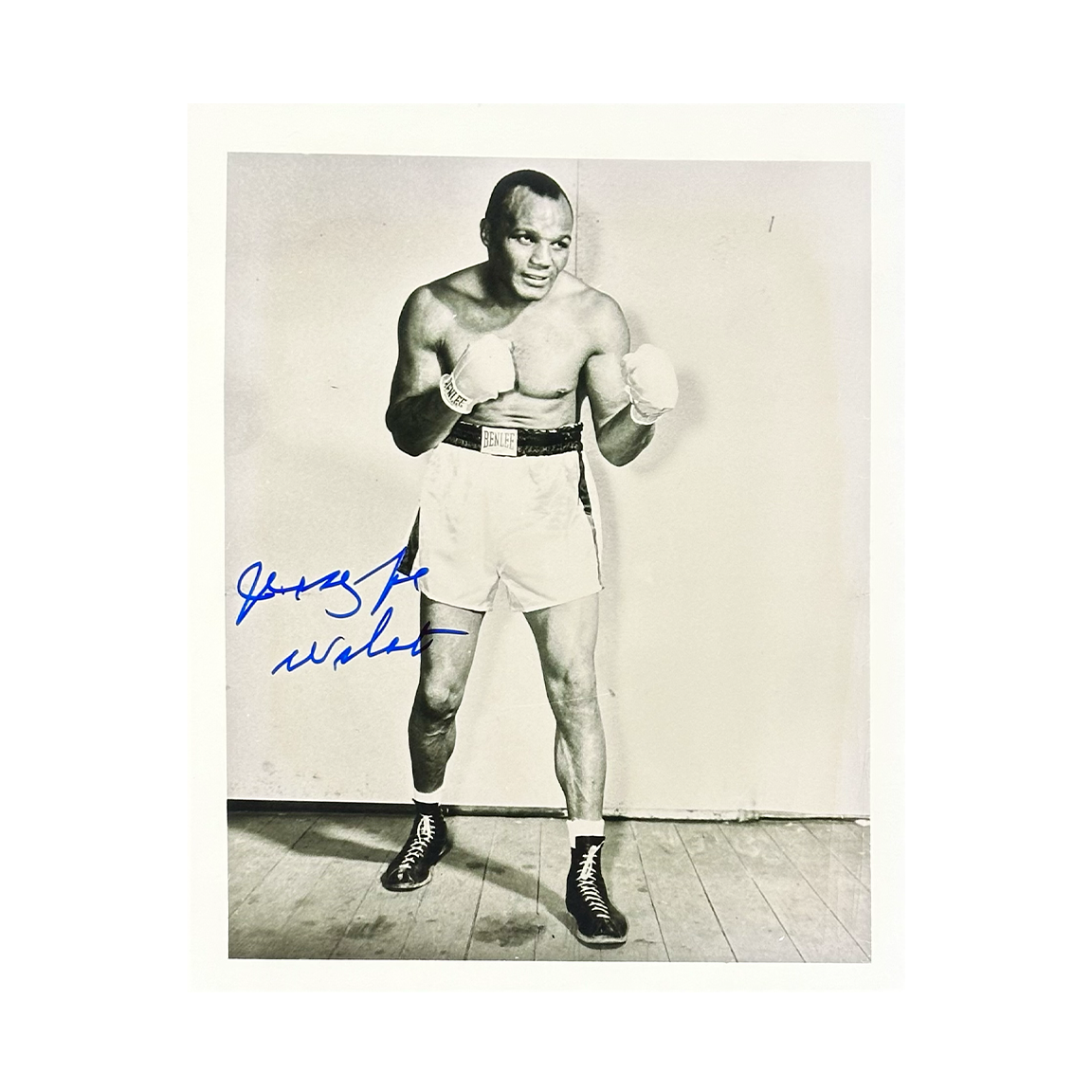 Jersey Joe Walcott Signed 10x8 Image