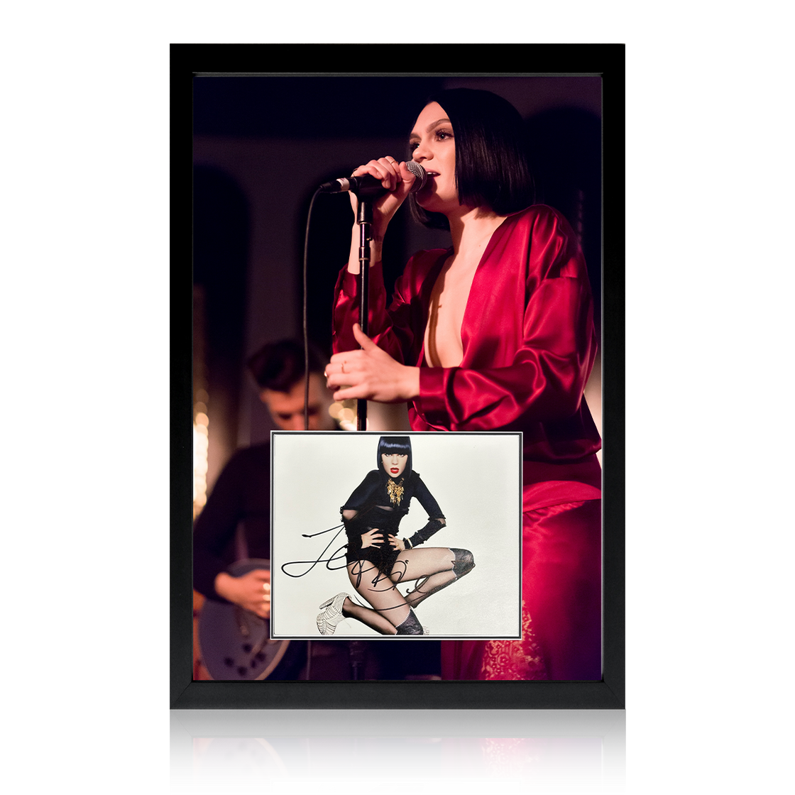 Jessie J Signed Image Iconic Frame