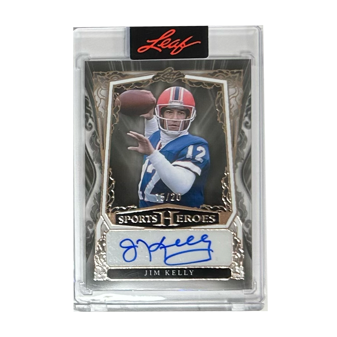 Leaf Sports Heroes Jim Kelly 15/20