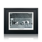 Jimmy Robertson Signed Tottenham Hotspur 16x12 Photo Deluxe Mount Frame