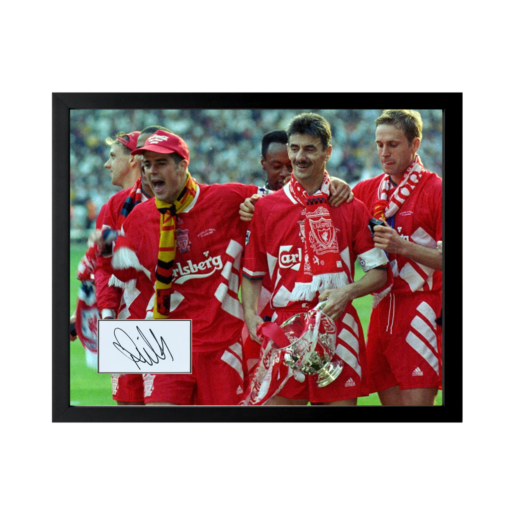 Jamie Redknapp Signed Liverpool Cut Deluxe Mount Frame