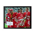 Jamie Redknapp Signed Liverpool Cut Deluxe Mount Frame