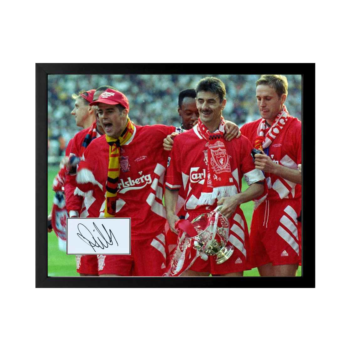 Jamie Redknapp Signed Liverpool Cut Deluxe Mount Frame