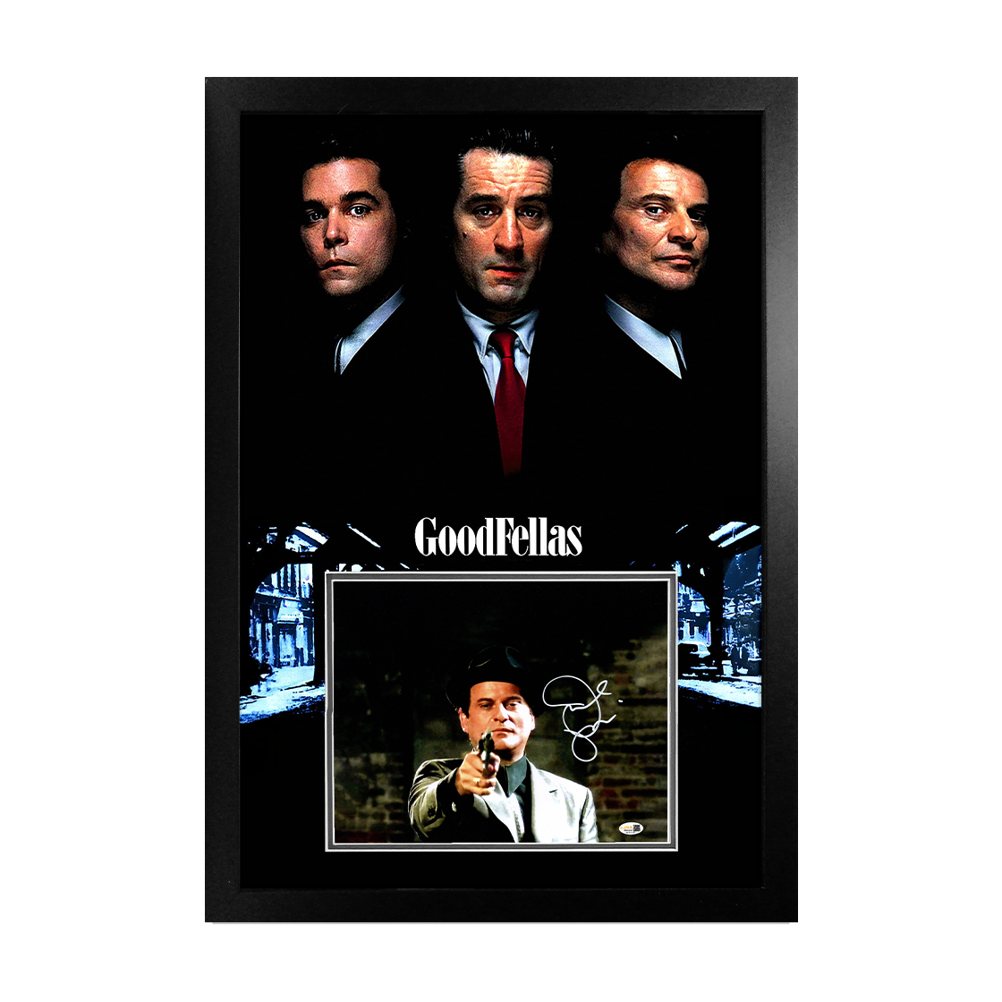 Joe Pesci Signed Goodfellas Image Premium Frame (JSA)