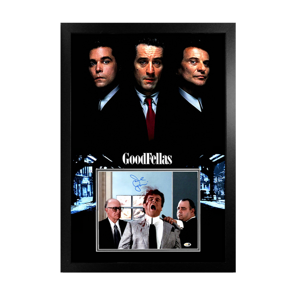Joe Pesci Signed Goodfellas Image Premium Frame (JSA) – The Fan
