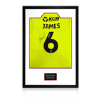 Reece James Match-Worn & Signed Rotherham United Shirt Premium Frame