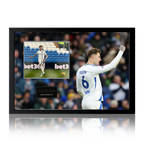 Joe Rondon Signed Leeds United Image Iconic Frame