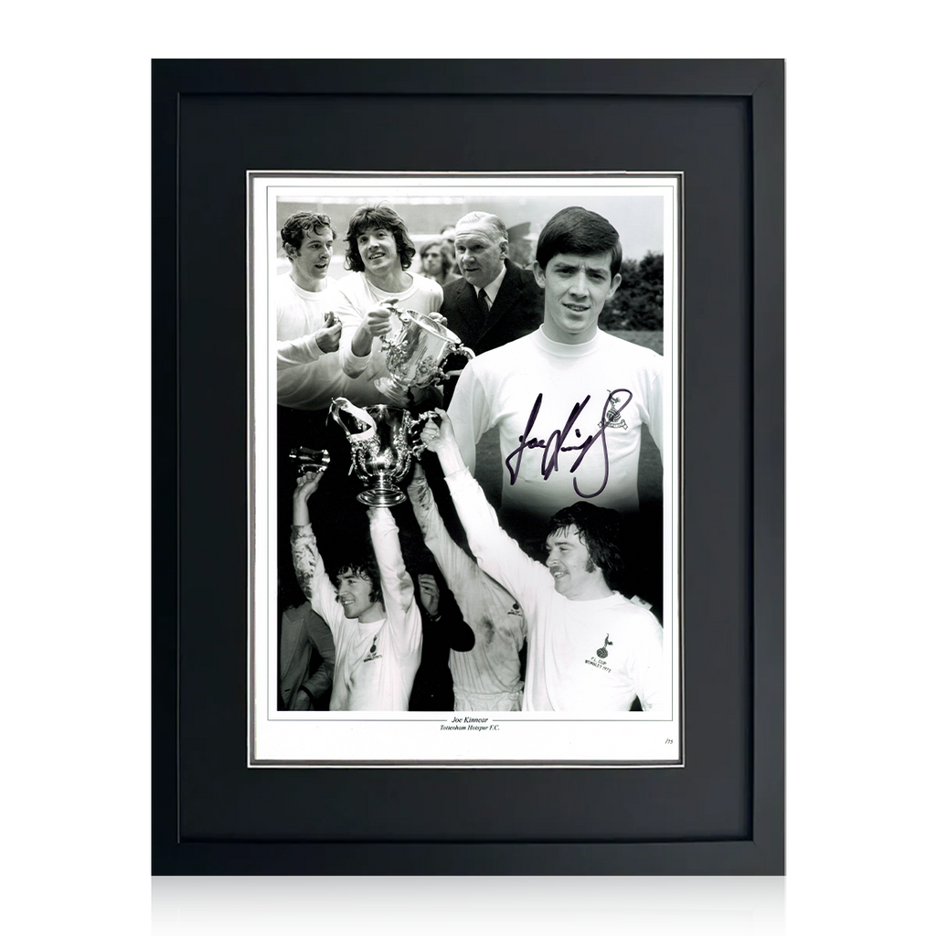 Joe Kinnear Signed Tottenham Hotspur Image 4 Deluxe Mount Frame