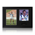 Johan Cruyff Signed Los Angeles Aztecs Iconic Frame