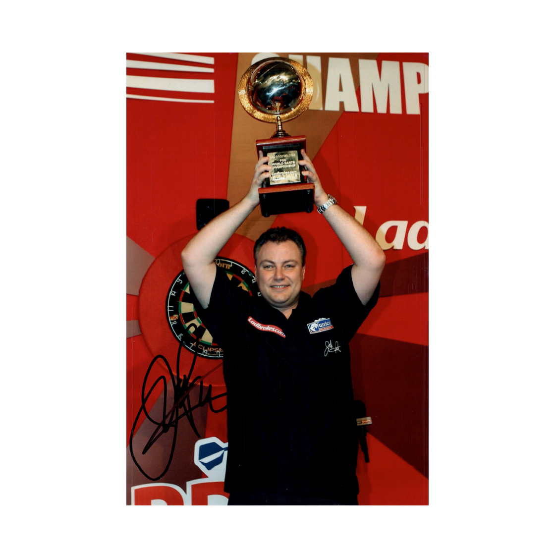 John Part Signed 12x8 Image
