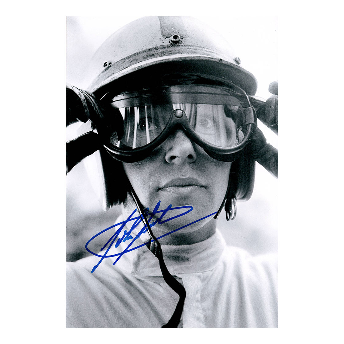 John Surtees Signed 12x8 Image