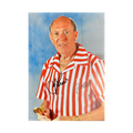 John Lowe Signed 12x8 Image