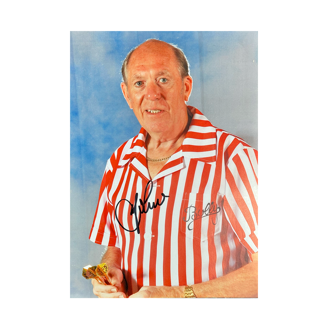 John Lowe Signed 12x8 Image