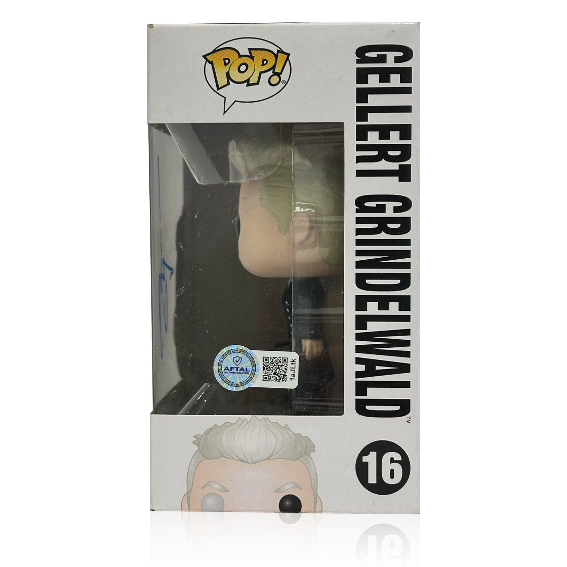 Johnny Depp Signed Grindelwald Funko Pop! #2 (AFTAL Authenticated)