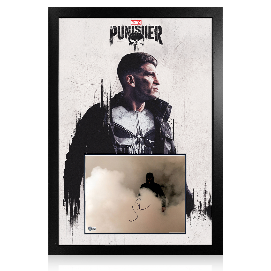 Jon Bernthal Signed The Punisher Image Premium Frame (AFTAL Authentication)