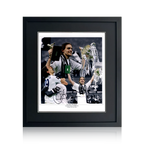 Jonathan Woodgate Signed Tottenham Hotspur Image Deluxe Mount Frame