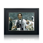 Jonathan Woodgate Signed Tottenham Hotspur Image Deluxe Mount Frame