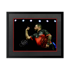 Jonny Clayton Signed 16x12 Image Deluxe Mount Frame #3