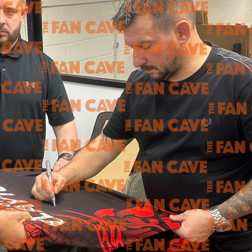 Jonny Clayton Signed Shirt Standard Frame