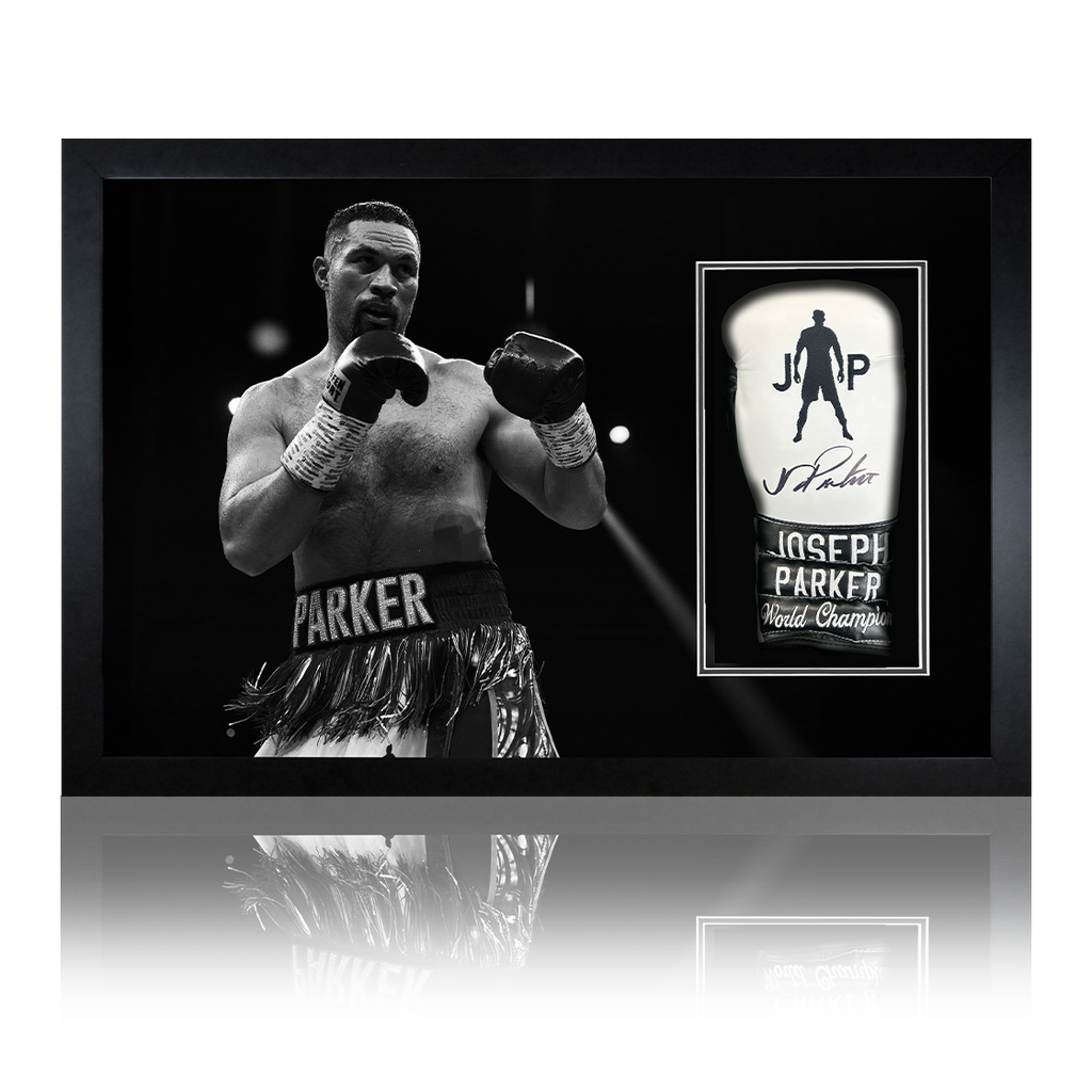 Joseph Parker Signed Boxing Glove Iconic Frame