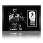 Joseph Parker Signed Boxing Glove Iconic Frame